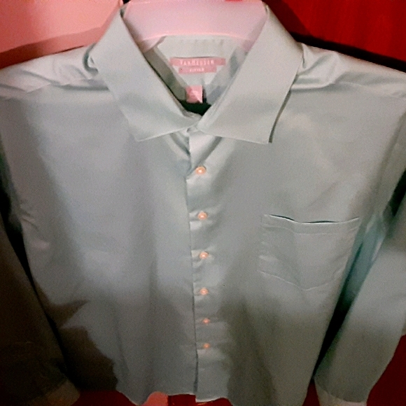 Long sleeve dress shirt lime green - Picture 3 of 5